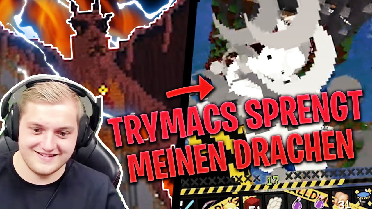 TRYMACS SPRENGT MEINEN DRACHEN | Stegi - Craft Attack 7