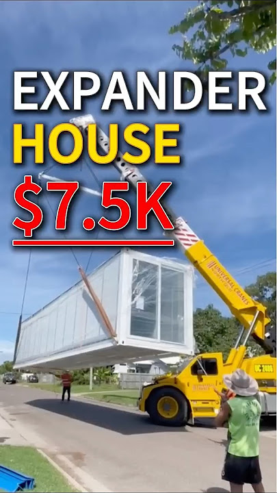 I Tested Amazon's $12K Prefab House (Crane Delivery & 30min Setup) #containerhouse #tinyhouse