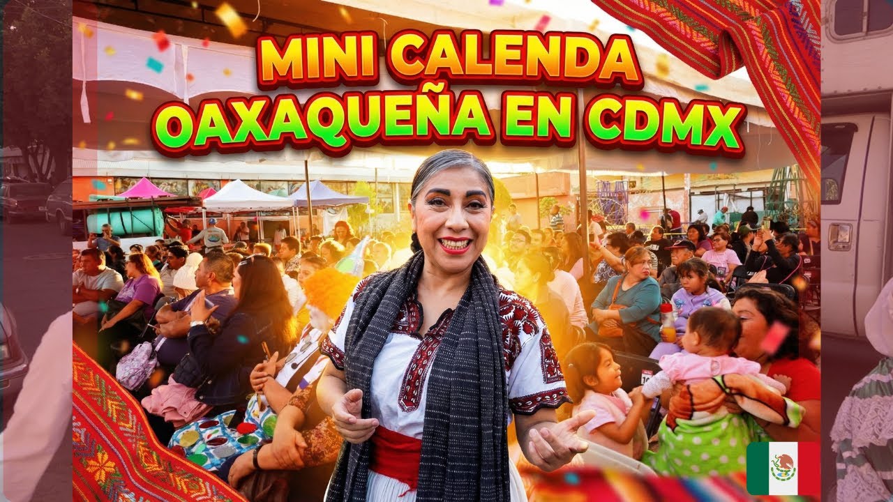 ¡El COLOR de Oaxaca en la Ciudad de México! Danza Tradicional y Calenda en honor a Santa Cecilia