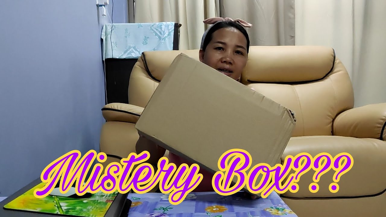 Unboxing mystery box shopee berbaloi kah tidak???