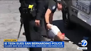 Teen files lawsuit, says she suffered traumatic brain injury during IE arrest Information