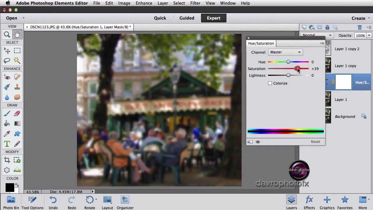 Painterly effect Hayes island Elements YouTube