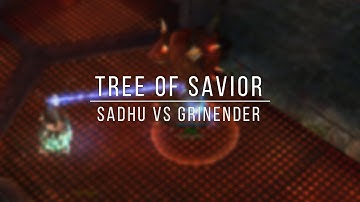 Sadhu vs Grinender(Tree of Savior - Boss Fight - Joystick Mode)