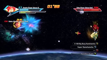 Dragon Ball Xenoverse ss4 Gogeta Vs ssg Goku [Xbox One]