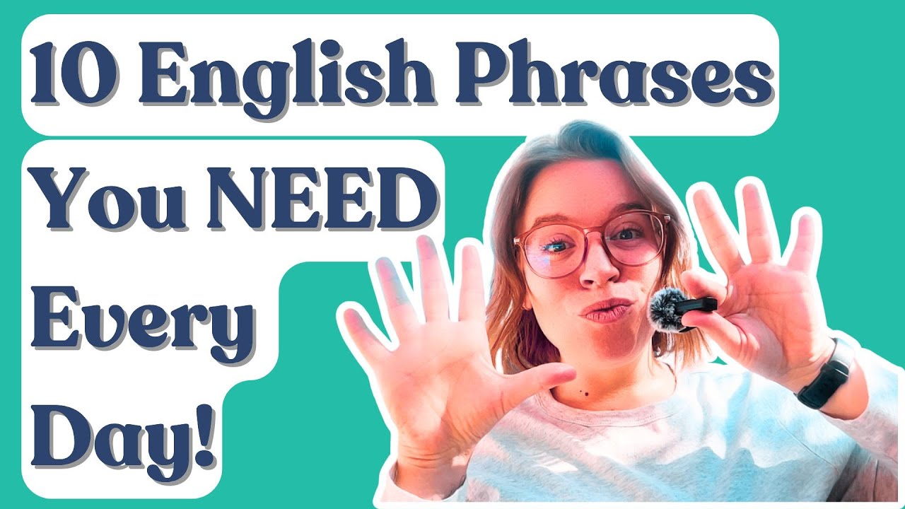 10 английских фраз, которые вам понадобятся КАЖДЫЙ ДЕНЬ, за 3 минуты!