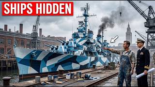 How Camouflage Artists Hid Warships in Plain Sight During WWII
