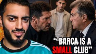 ATLETICO MADRID CALLS OUT BARCELONA...