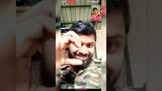 Anniversary day...❤️#longdistancerelationship #armylover #videocall