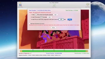 Any Video Splitter from www.nacentApps.com. Available on the mac app store.