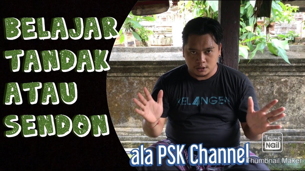 Belajar Sendon atau Tandak || ala PSK Channel