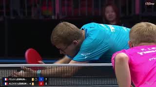 FELIX LEBRUN vs ALEXIS LEBRUN | Table Tennis US Smash 2026