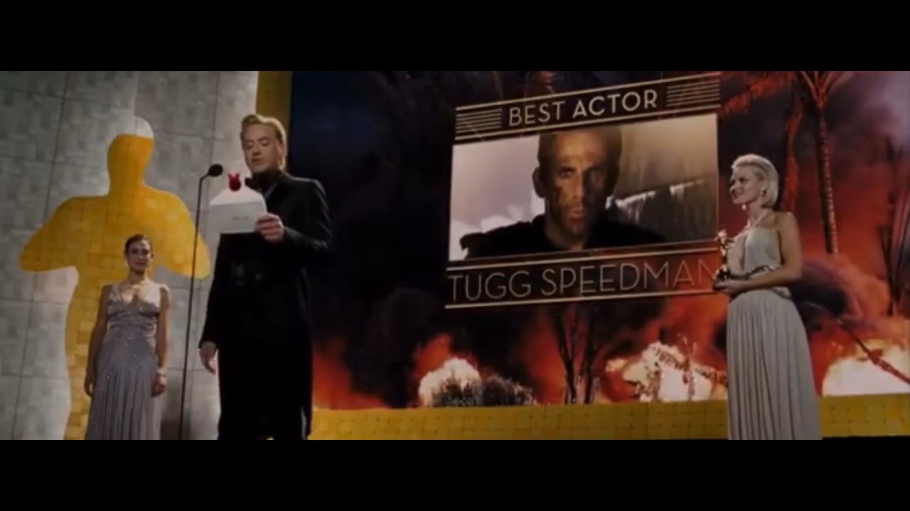 Tropic Thunder (2008) - Tugg wins best actor