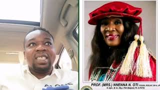 God bless prof (Mrs) Nnenna Oti, vice chancellor of the federal university of technology owerri.