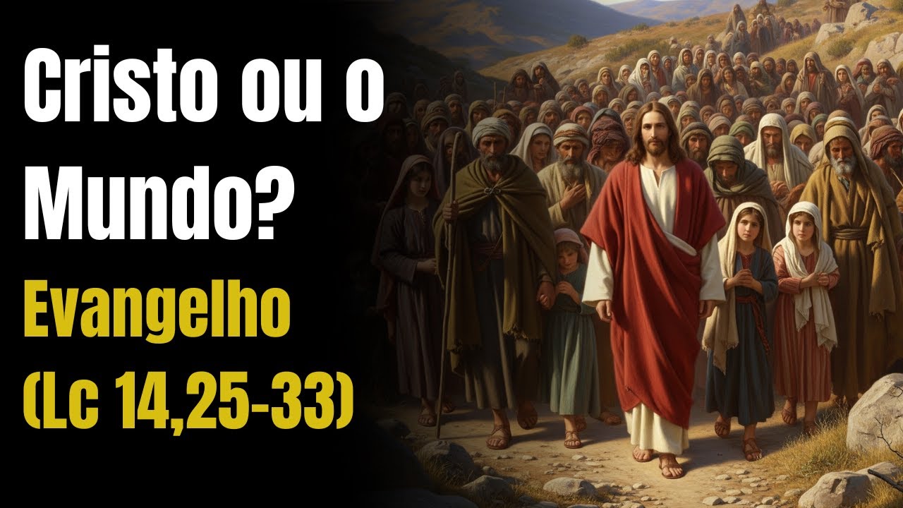 Você Está Pronto para Seguir Jesus? | Evangelho (Lc 14,25-33) - YouTube