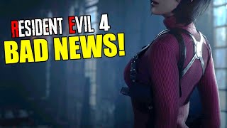 Bad News For The RE4 Remake...