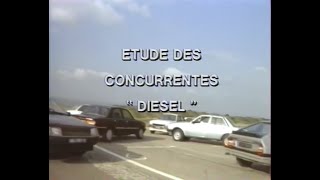 Peugeot 505 - Etude Des Concurrentes Diesel - Sommaire 1/8