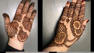 Letest New Mehndi Design 2022 Simple & Easy Mehndi Design - Sk Mehndi Design