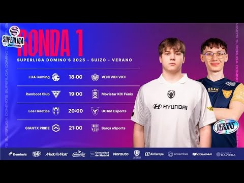 RONDA 1 - SUIZO - SUPERLIGA DOMINO'S - VERANO 2025