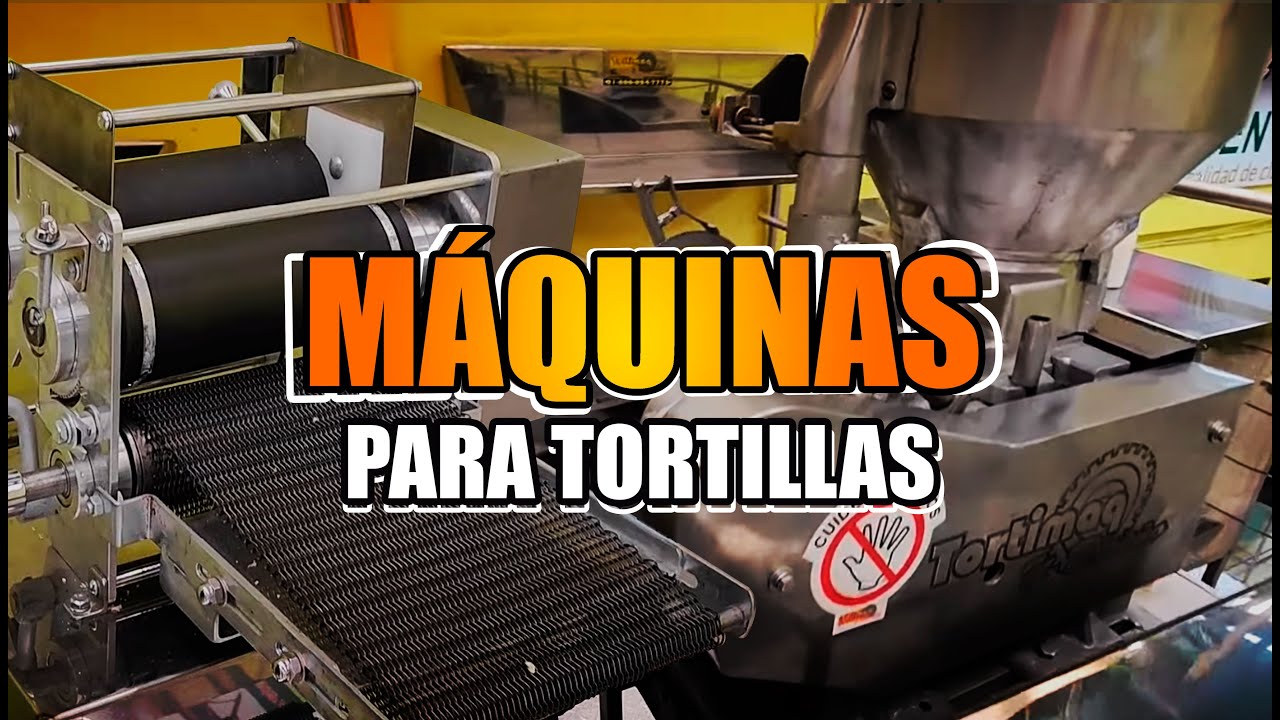 Fabrica de maquinaria para hacer tortillas de maíz y de harina tostadas