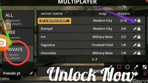 How to unlock any private server in sandbox 3d game/new trick