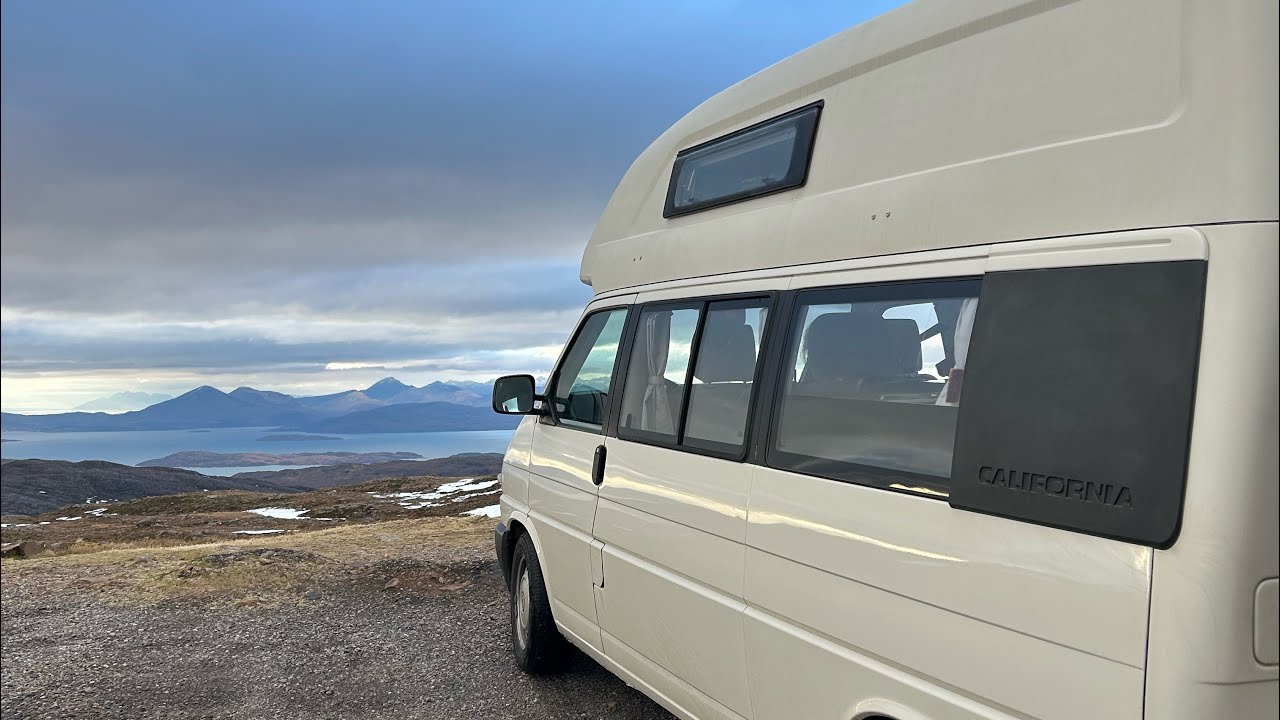 NC500 trip January 2026 part 3 winter in Scotland road trip in our VW T4 California Exclusive