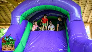 Castel Gonflabil Loc De Joacă Dinosaur World Transylvania