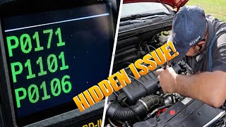 P0171, P1101, P0106 if your Chevy Cruze Has These Codes—Here's Exactly What's Wrong