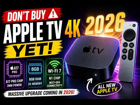 Apple TV 4K 4th Gen Leaks 2026: New Price, Release Date & Specs!AI
