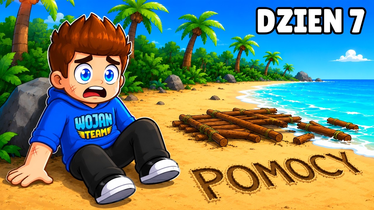 PRZETRWAJ 99 NOCY NA BEZLUDNEJ WYSPIE w Roblox!