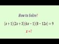 Russian Math Olympiad Question | advanced Math for competitive Exams | x=?