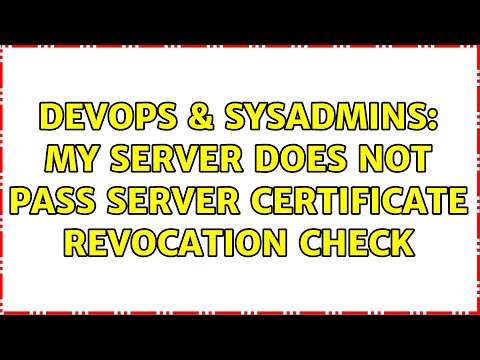 DevOps & SysAdmins: