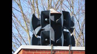 Federal Signal EOWS*1212 Prototype Siren Test (Audio) | Full Alert + Ambience | Hamlet, OH | 1/1/20