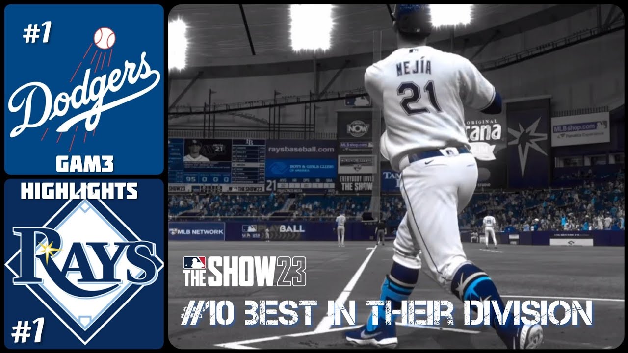 MLB THE SHOW 23 TAMPA BAY RAYS FRANCHISE 10 THE BEST IN THEIR