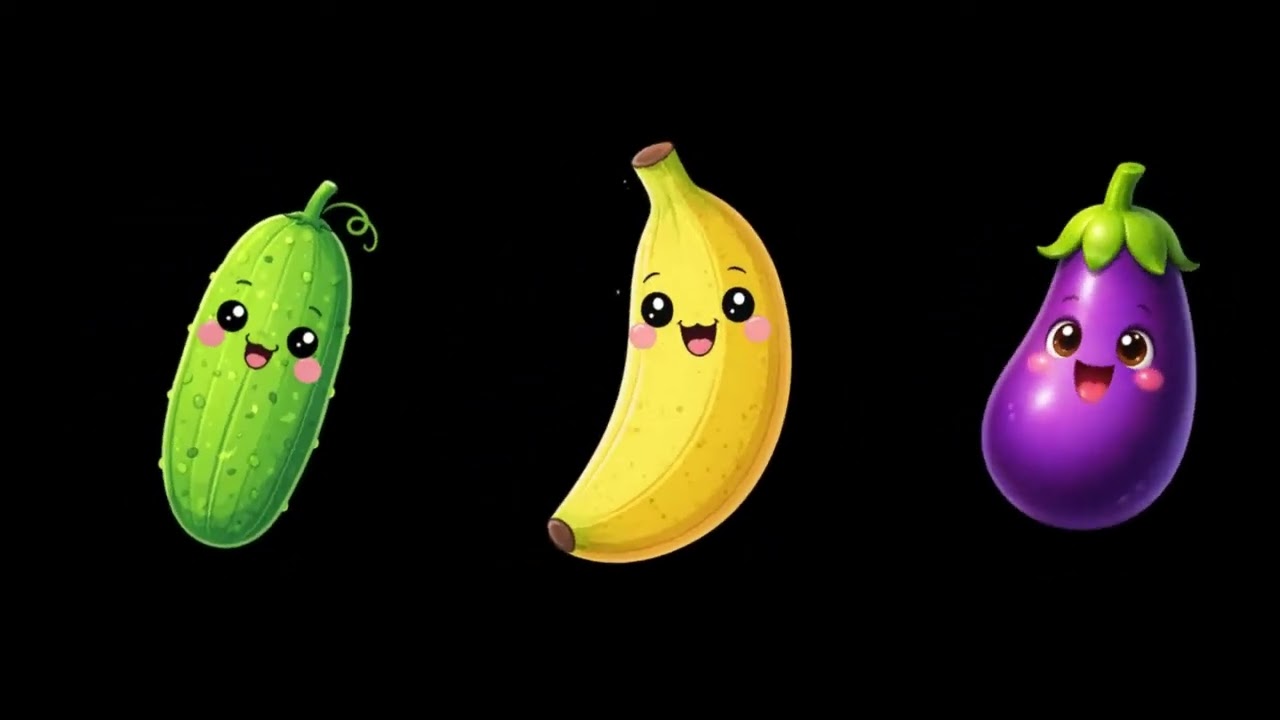 Baby Sensory Little World 🌈🌸 | Cute Fruit Dancing 🍓 Infant Visual Stimulation Video 🌼