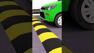 Cars Generate Electricity from Roads?! 😳 Energy from Traffic Explained (3D Animation) #shortvideo