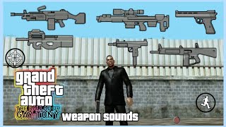 GTA IV TBOGT Weapon Sounds Mod - GTA SA