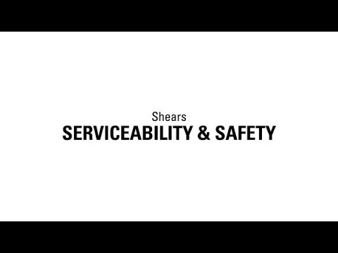 Cat® Shears | Serviceability
