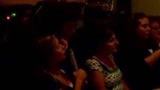 Jen And Linda singing Somewhere Over The Rainbow