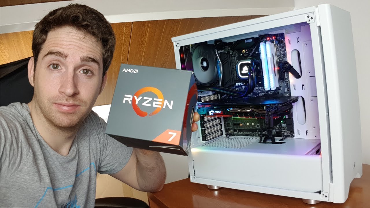 Monté un PC GAMING de gama alta PERFECTO 2018 con Ryzen 2! | para EDICIÓN de vídeo y GAMING