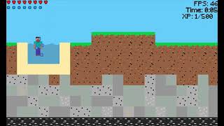 Pygame 2D Minecraft Trailer
