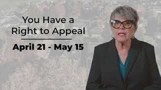 PSA on YouTube-You Have a Right to Appeal 2023