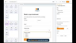 How to Create an Online Form with Mailpro (Free Form Builder)