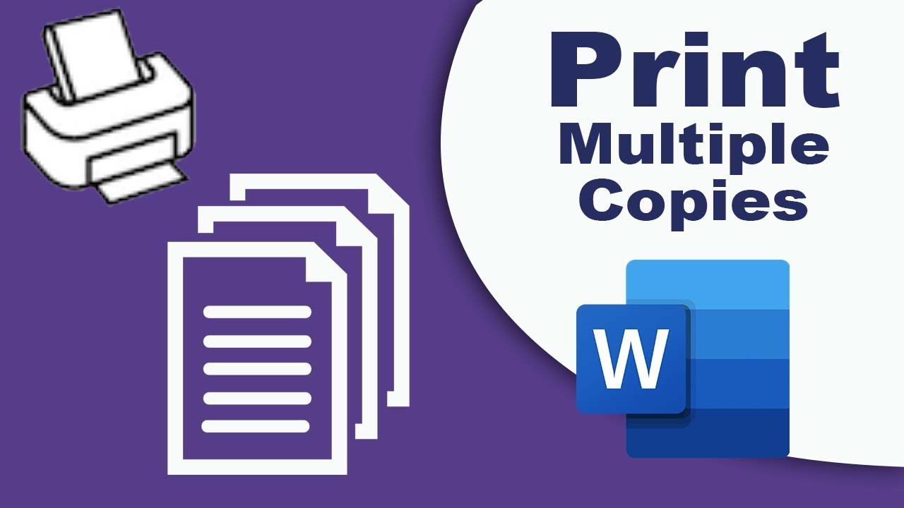 how-to-print-multiple-copies-on-one-page-in-microsoft-word-youtube