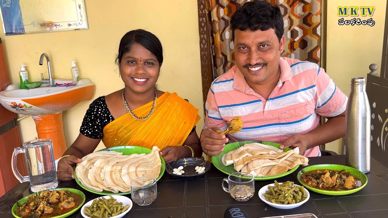 చికెన్ దోస తిండిపోటి #Eating Challenge#227 || Thindi Poti#MKTV పలకరింపు