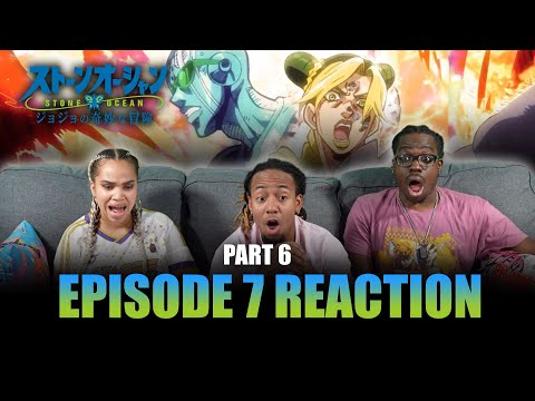 There’s Six of Us! | JJBA Stone Ocean Ep 7 Reaction