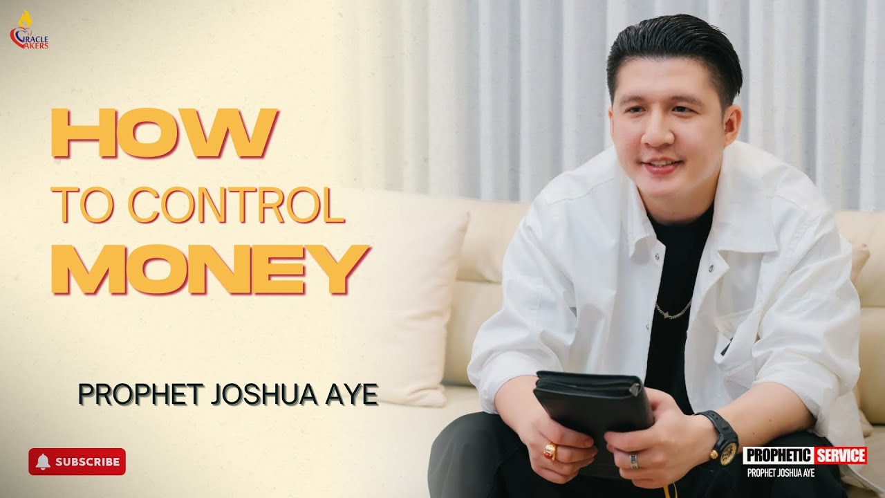 HOW TO CONTROL MONEY | PROPHET JOSHUA AYE #propheticsermon