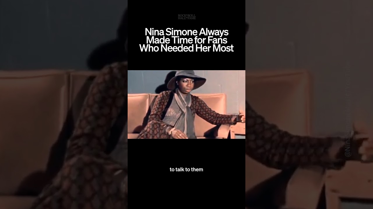 Regardez Nina Simone on Making Time for Her Fans | 1976 Interview sur YouTube Regardez Nina Simone on Making Time for Her Fans | 1976 Interview sur YouTube