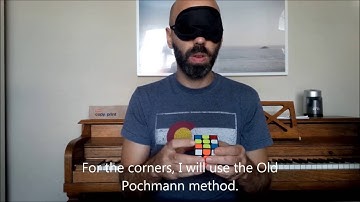 First Blindfolded Rubik