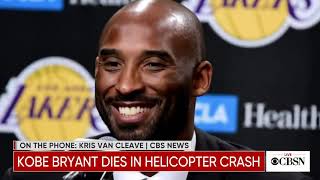 Kobe Bryant death coverage CBSN Los Angeles