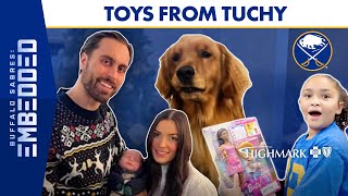 Alex And Kylie Tuch Welcome Son, Run Toy Drive During Holiday Season | Buffalo Sabres Embedded